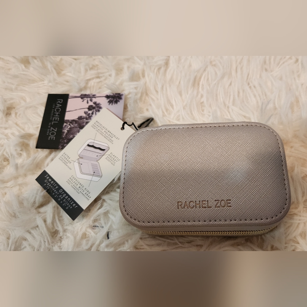 Rachel Zoe Taupe Jewelry Organizer